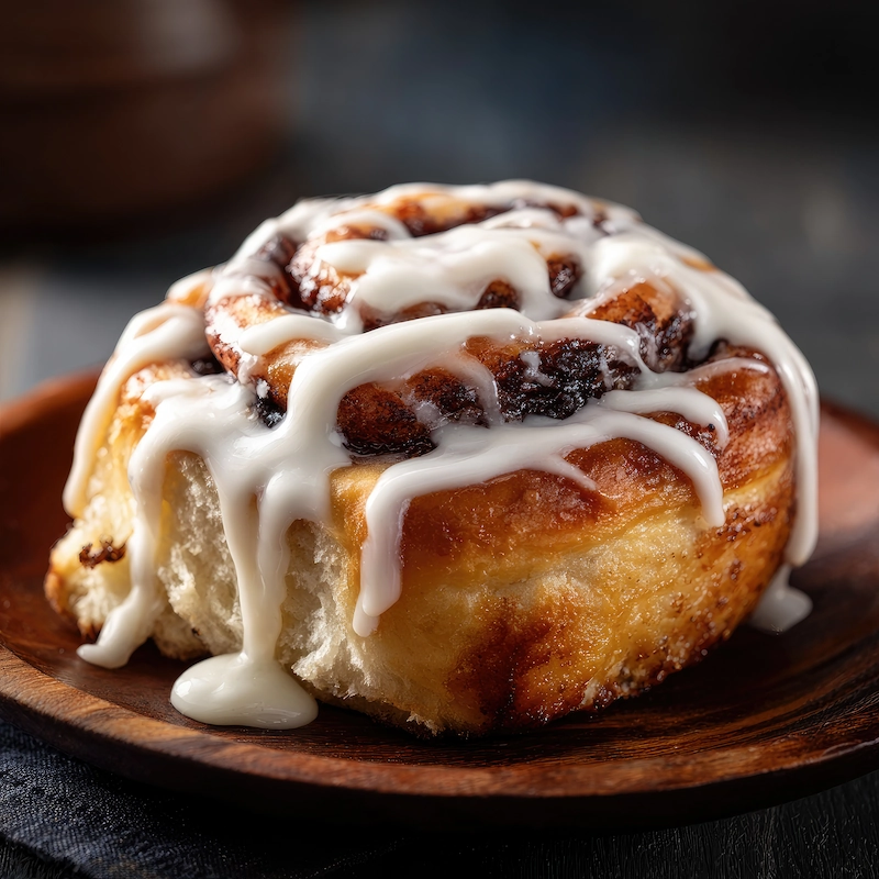 Cast Iron Cinnamon Roll